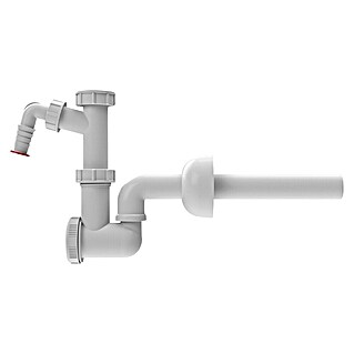 Hutterer & Lechner Waschtisch-Siphon (Innengewinde: ¾″, Außengewinde: 1 ¼″)
