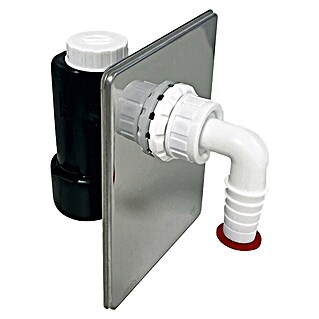 Unterputz-Siphon (Kunststoff, Größe Anschluss: ¾″, Geeignet für: Wasch- & Geschirrspülmaschinen)