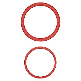 Fiberdichtung (¾″, Faserverbund, 2 Stk., Einsatzbereich: Sanitär- und Heizungsinstallationen)