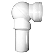 WC-ANSCHLUSSBOGEN DN90, WEISS