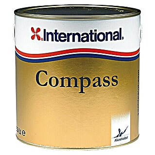 International Klarlack Compass (Bernstein, 750 ml, Hochglänzend, Geeignet für: Ölige/fetthaltige Hartholzsorten)