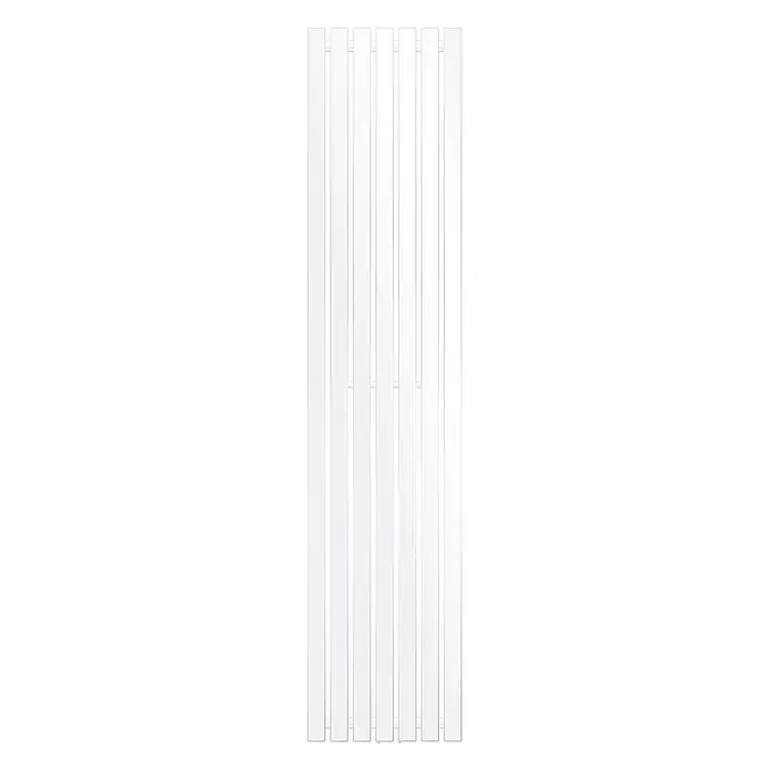 LuxeBath Badheizkörper Design Handtuchheizkörper Handtuchwärmer Mittelanschluss Radiator - Weiß - Weißer vertikaler Paneelheizkörper.
