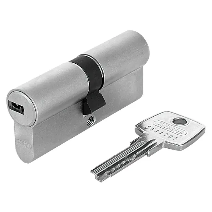 Abus Profilzylinder D6X - Baulänge innen: 35 mm, Baulänge außen: 35 mm, Anzahl Schlüssel: 5 Stk. - Ein ABUS-Schließzylinder mit Schlüssel. Ideal für Sicherheit und Schutz vor Einbruch.