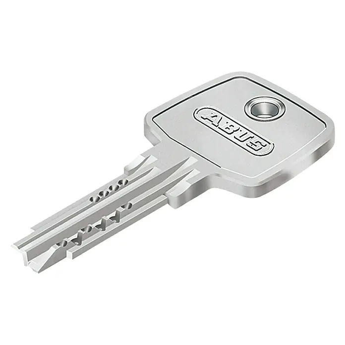 Abus Profilzylinder D6X - Baulänge innen: 10 mm, Baulänge außen: 30 mm, Anzahl Schlüssel: 5 Stk. - Abus Schlüssel mit präzisen Einschnitten und dem ABUS-Logo, ideal für Sicherheit und zuverlässige Schließsysteme.
