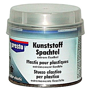 Presto Kunststofplamuur 2 K (Zwart, 250 g, Minder styreen)