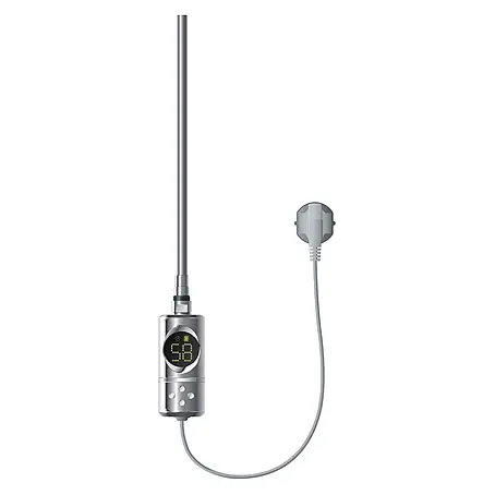LuxeBath  Austauschheizkörper Elektroheizstab mit Stecker Chrom Heizpatrone Heizelemente 1200W