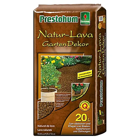 Prestohum  Bodenabdeckung Naturlava