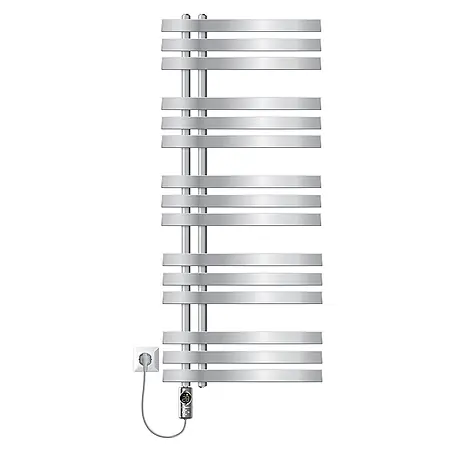 LuxeBath  Elektro-Badheizkörper Design Handtuchheizkörper Handtuchwärmer Elektrisch mit Heizstab 900W