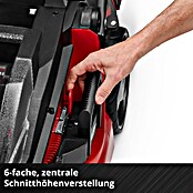 Einhell Power X-Change Cortacésped de batería (36 V, Iones de litio, 4 Ah, 2 baterías, Ancho de corte: 43 cm)