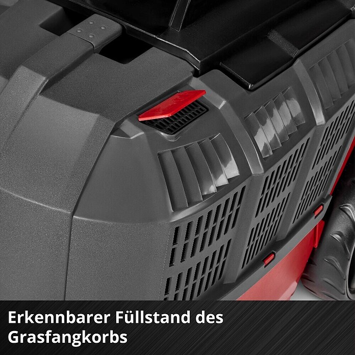 Einhell Power X-Change Cortacésped de batería (36 V, Iones de litio, 4 Ah, 2 baterías, Ancho de corte: 43 cm)
