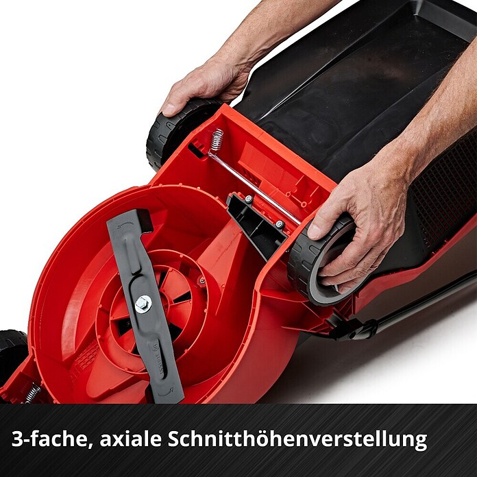 Einhell Power X-Change Cortacésped de batería (18 V, Power X-Change, con iones de litio, Sin batería, Ancho de corte: 30 cm)