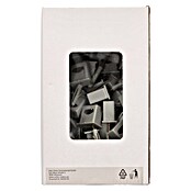 Voltomat Raster-Druckschelle (Kunststoff, Grau, 50 Stk.)