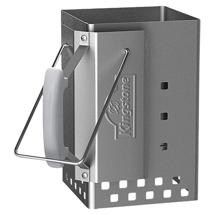 Kingstone Barbecuestarter (19 x 19 x 30 cm, Staal)
