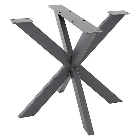 ML-Design  Tischgestell Spider Kreuzgestell Schwerlast aus Stahl für DIY