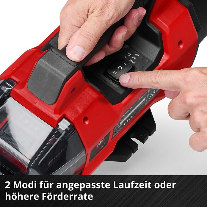 Einhell Power X-Change 18V Bomba de agua para jardín de batería Aquinna 18/28 (18 V, Iones de litio, Sin batería, Capacidad de bombeo máx.: 2.800 l/h) | BAUHAUS