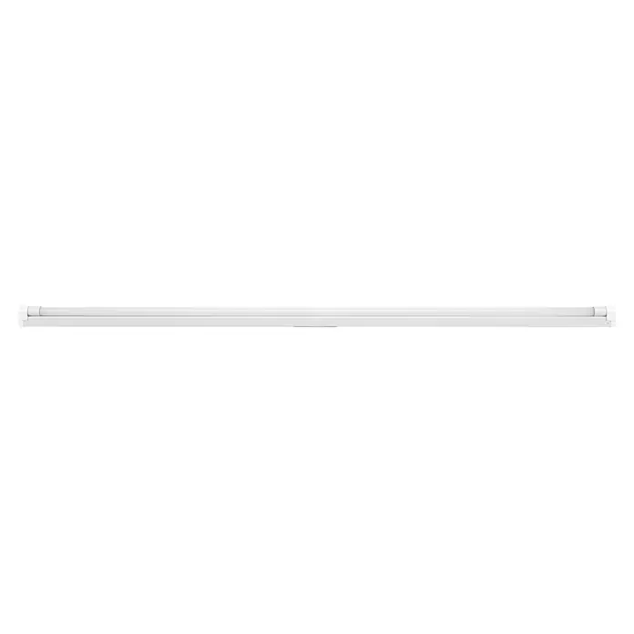 REV LED-Lichtleiste - L x B x H: 122,5 x 3,2 x 5,4 cm, Lichtfarbe: Neutralweiß, 18 W, 230 V - Weiße lineare LED-Leuchte mit matter Abdeckung.
