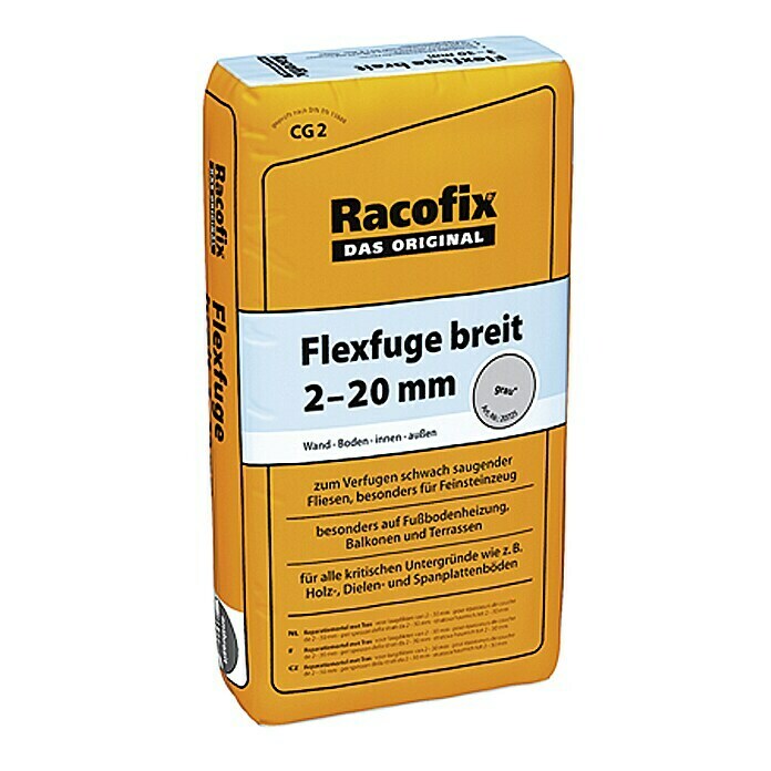 Racofix Flexfuge breit Grau