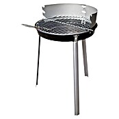 Grillstar Ronde barbecue Denver (Zwart/Zilver, Hoofdgrilloppervlak: Ø 34 cm)