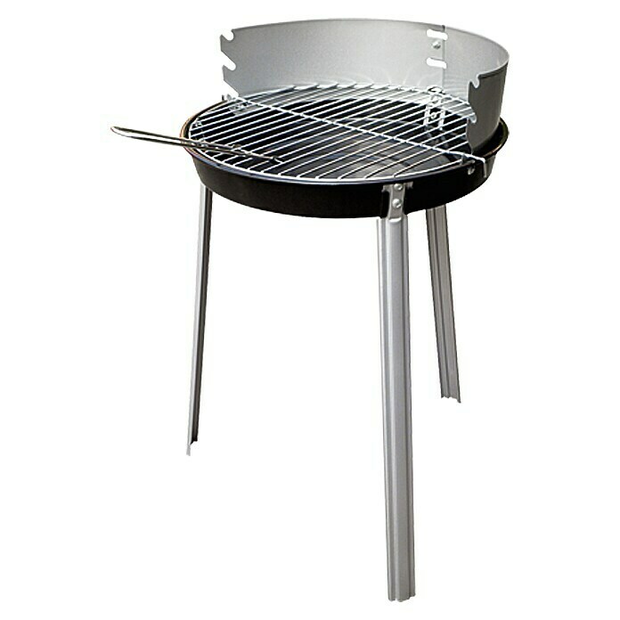 Grillstar Rundgrill DenverSchwarz/Silber, Hauptgrillfläche: Ø 34 cm Unknown