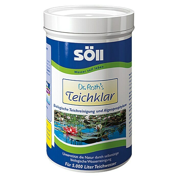 Söll Algenprophylaxe Dr. Roth's Teichklar250 g Unknown