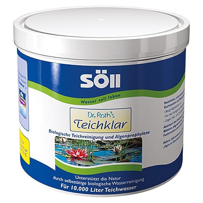 Söll Algenprophylaxe Dr. Roth's Teichklar (500 g)