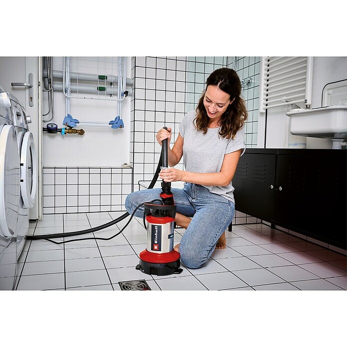 Einhell Bomba para aguas residuales ECO GE-DP 7535 N LL (Capacidad de bombeo máx.: 18.500 l/h) | BAUHAUS