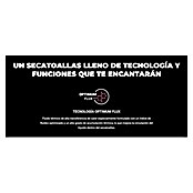 Rointe Radiador toallero eléctrico Elba SWT (An x Al: 50 x 77 cm, 500 W, Negro) | BAUHAUS
