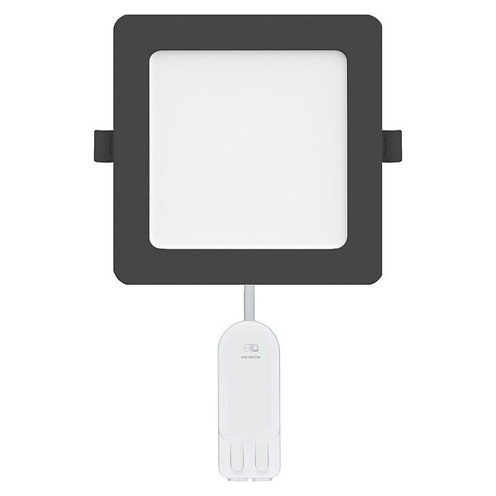 Ferotehna LED panel  (D x Š x V: 170 x 170 x 15,8 mm, 12 W, 1.140 lm, Antracit) | BAUHAUS