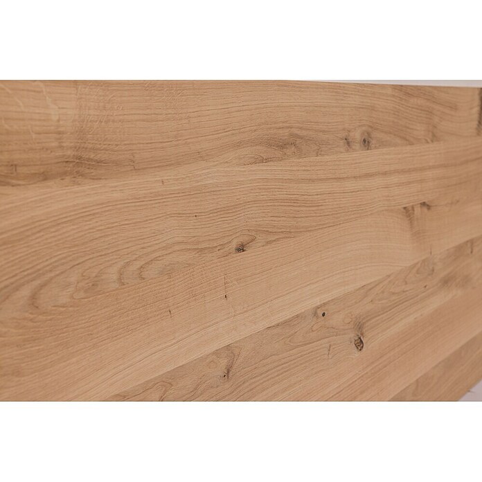 Exclusivholz Massivholzplatte (Eiche, 400 x 80 x 2,6 cm)