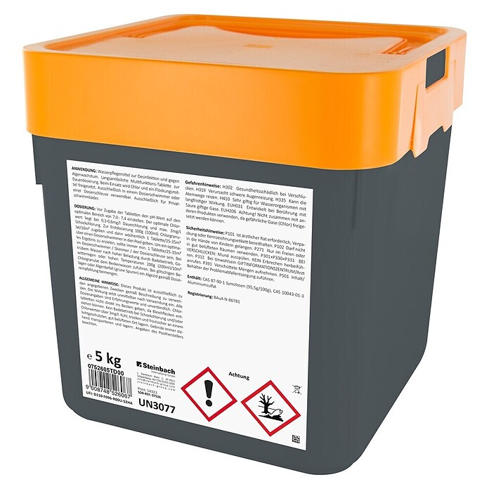Steinbach Desinfektionsreiniger Quattrotabs (5 kg) | BAUHAUS