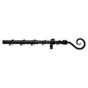 Stilgarnitur Hook (Schwarz, 130 - 240 cm, Metall)