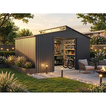 StarLine Metall  Gerätehaus Viva 13,36 m²