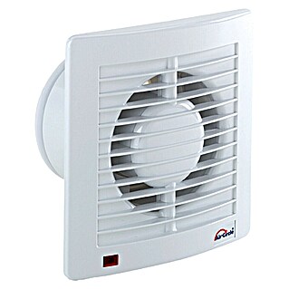 Air-Circle Stenski ventilator Air Style (Bele barve, Premer: 10 cm)