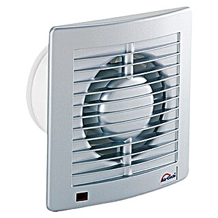 Air-Circle Wandventilator Air Style (Luftleistung: 295 m³/h, Edelstahl, Durchmesser: 15 cm, Economic-Timer)