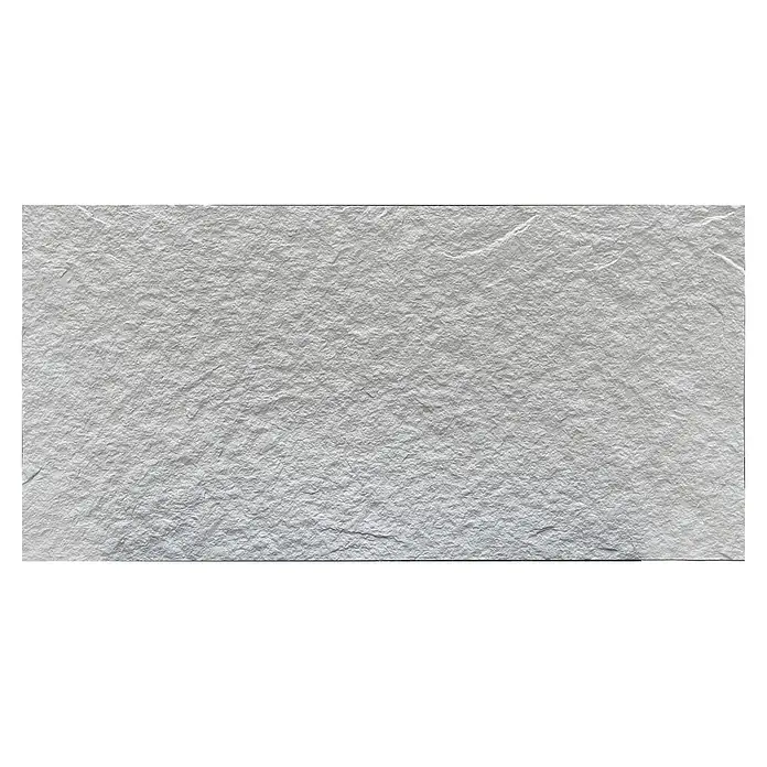 Panel de pared Sol - 60 x 120 cm, Rock Regular, 2 ud. - Textura de piedra natural gris y rugosa con una superficie irregular.