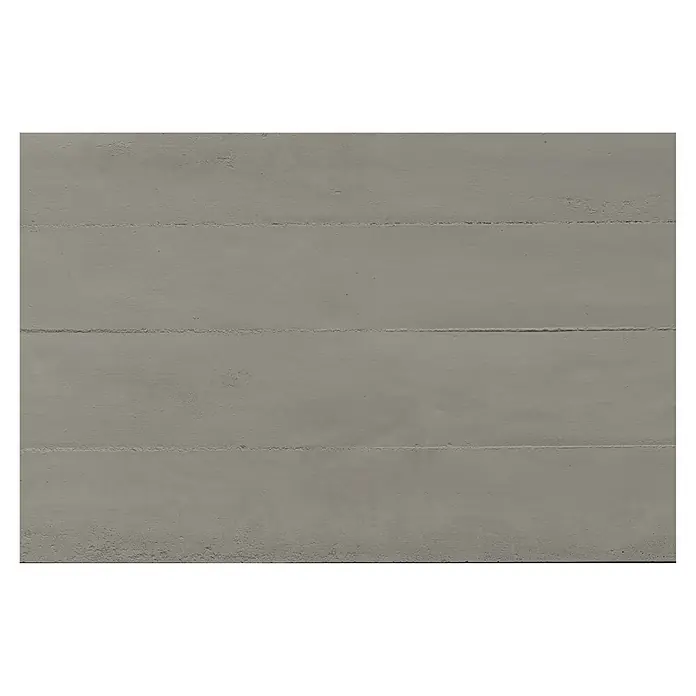 Panel de pared Design Concrea - 60 x 120 mm, Hormigón, 2 ud. - Textura de hormigón gris con líneas horizontales de encofrado.