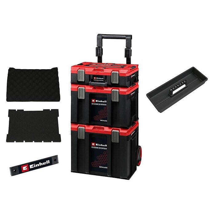 Einhell Zaboj za orodje E-Case SEALED v setu s kolesci  (Do x Š x V: 440 x 400 x 700 mm) | 1916 - Kunststoffboxeb_Systeme | BADK - Werkzeug-Behältnisse | BAD - Handwerkzeuge | BA - Handwerkzeuge | B - Werkz/Masch/Maschzubeh/Auto | BAUHAUS