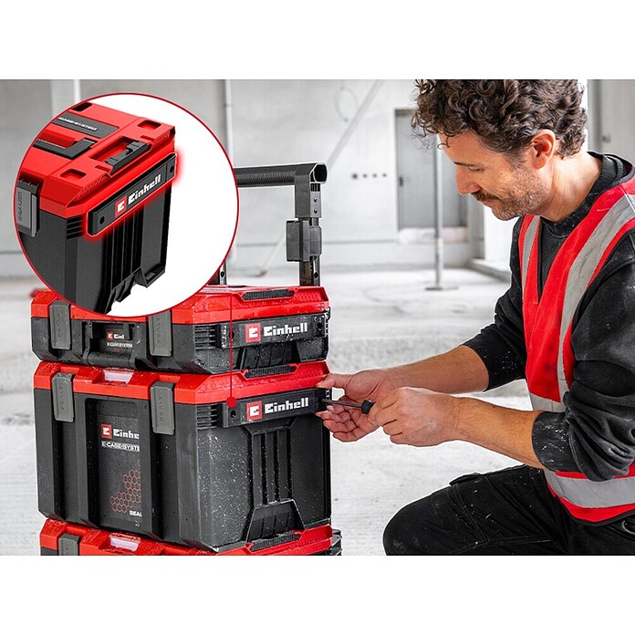 Einhell Zaboj za orodje E-Case L SEALED  (Do x Š x V: 440 x 360 x 400 mm) | 1916 - Kunststoffboxeb_Systeme | BADK - Werkzeug-Behältnisse | BAD - Handwerkzeuge | BA - Handwerkzeuge | B - Werkz/Masch/Maschzubeh/Auto | BAUHAUS