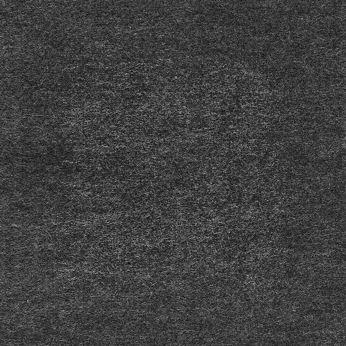 Teppichfliese Filzfliese - 40 x 40 cm, Anthrazit, Selbstklebend, 100 % Polypropylen - Dunkelgraue Filzstofftextur.