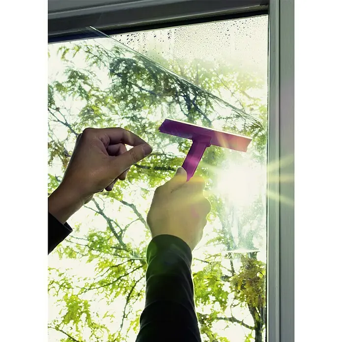 D-c-fix Sonnenschutzfolie - 200 x 92 cm, Mit UV-Schutz, Selbstklebend - Anbringung von Fensterfolie mit Rakel, um die Privatsphäre zu schützen und die Sonnenwärme zu reduzieren, während die Aussicht erhalten bleibt.