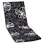 beo Gartenmöbel-Auflage (Gartenliege, L x B x H: 193 x 60 x 6 cm, Baumwolle, Polyester, Schwarz) | BAUHAUS