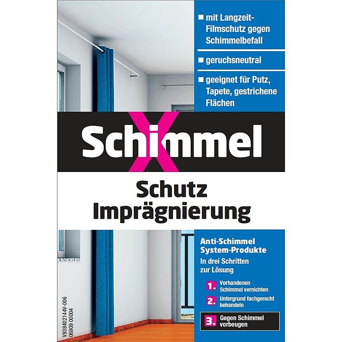 SchimmelX Imprägnierung Anti-Schimmel (750 ml)