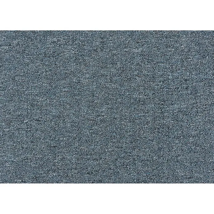 Bricoflor Teppichboden Meterware 2x5m, Schlinge gemustert, blau grau - Schlinge, 100 % Polypropylen (PP), blau grau - Strukturierte blau-grau melierte Teppichoberfläche.