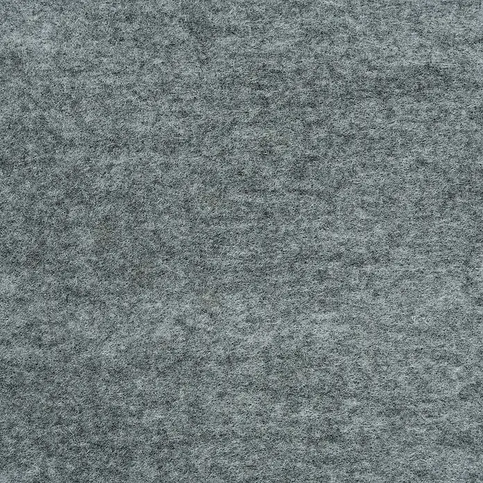 Teppichfliesen 40x40 cm selbstklebend Teppichboden Nadelvlies Grau -  - Graue Filzstoff-Textur.
