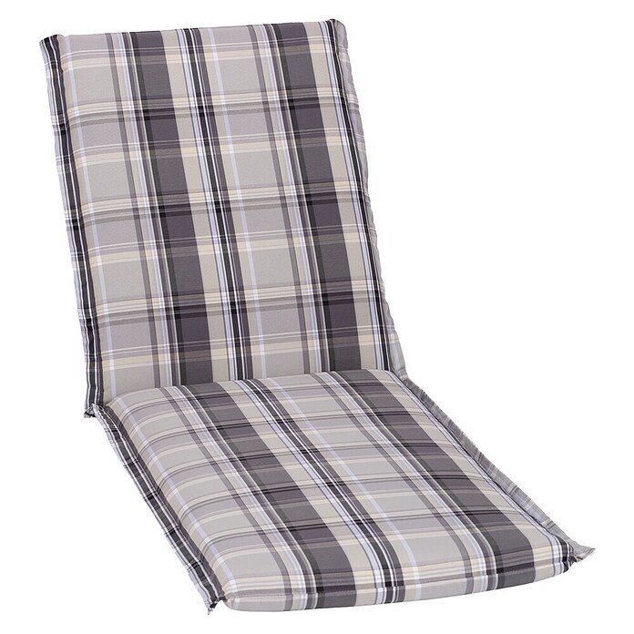 beo Gartenmöbel-Auflage Atika (Gartenliege, 1 Stk., L x B x H: 120 x 62 x 16 cm, Dralon, Polyester, Grün/Grau) | BAUHAUS