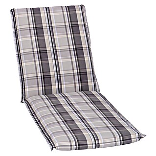 beo Gartenmöbel-Auflage Atika (Gartenliege, 1 Stk., L x B x H: 120 x 62 x 16 cm, Dralon, Polyester, Grün/Grau)