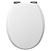 Poseidon Tapa de WC (Blanco, Núcleo de madera)
