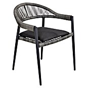 Acamp Stapelsessel Brooklyn (4 Stk., Rope-Bespannung, Stapelbar, Dunkelgrau, B x T x H: 58 x 56 x 78 cm) | BAUHAUS