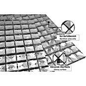 Mosaikfliese Quadrat Crystal XCM SV829 (30 x 30 cm, Weiß, Glänzend)