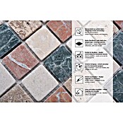 Mosaikfliese Quadrat Mix MOS 32/RND (30,5 x 30,5 cm, Beige, Matt)
